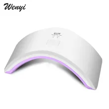 Автоматический датчик УФ светодиодный SUNUV 24 Вт Профессиональная УФ светодиодная лампа для сушки ногтей машина для полировки ногтей Гель-арт инструмент