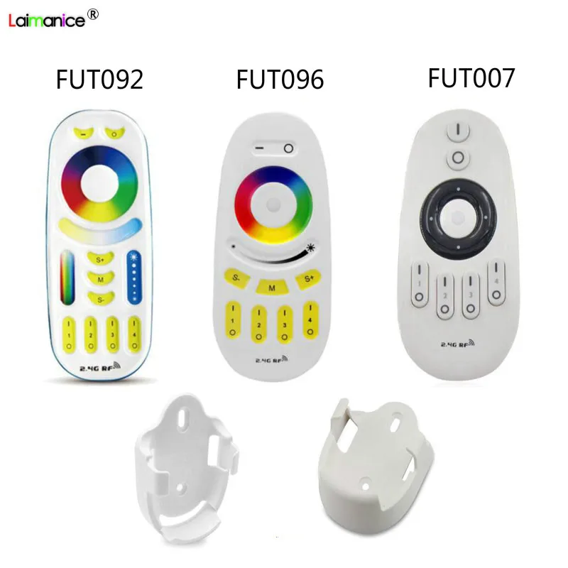 

Mi.light 2.4G 4 Zone Wireless RF Controller RGBWW RGBCW RGBCCT Remote Compatible With Mi light Series Bulb Led Strip Controller