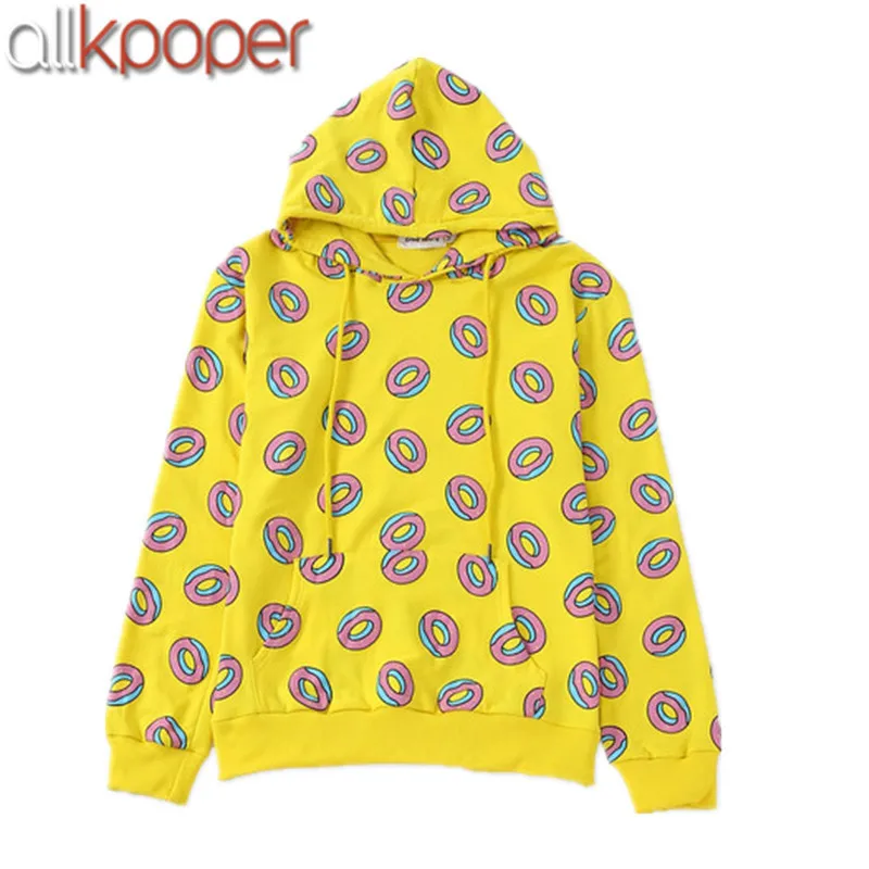 Толстовка ALLKPOPER KPOP GOT7 худи Mark Just Right пончик Jung Kook Свитшот Exo Kai sudadera mujer|bts jung kook|donut