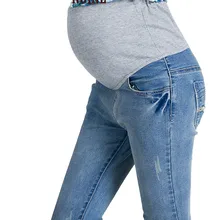 Elastic Waist Maternity Jeans Pants For Pregnancy Clothes For Pregnant Women Legging Maternity pregnant Spring Autumn