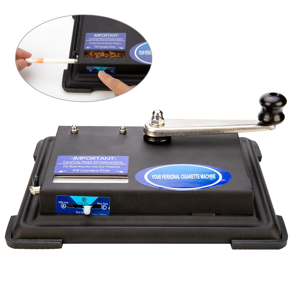 

Easy Automatic Cigarette Rolling Machine Tobacco Injector Maker Roller Portable Tool Cigarette Machine DIY