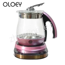 Multifunctional Electric Kettle Fully Automatic Glass Touch Timing Fast Boiling Intelligent Insulation Sensitive Food Grade Safe fully automatic tea making black steam electric kettle glass machine