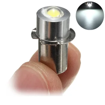 

2Pcs 3V P13.5S PR2 1W LED Light Bulb For Interior Bike Torch Lamp Bulbs High Brightness Bicycle Lighting 6000K Pure White