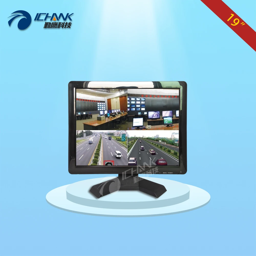 

B190JN-CH4V/19" 1280x1024 4:3 VGA PC Monitor/19" inch Multi BNC Signal Four Pictures Remote Control Security Monitoring Display