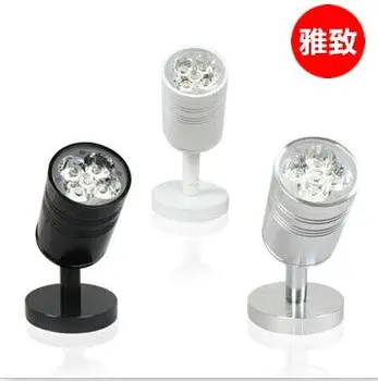 

4pcs/lot New Led Mini Counter Jewelry Lights Spot Downlight 5w Cabinet Lamp Wall Light Ac85-265v Include Led Driver
