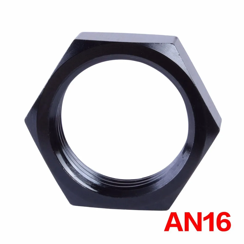 ESPEEDER AN3 уплотнения блокировки переходник для фитинга перегородки анодируемый алюминий гайка черный фитинги