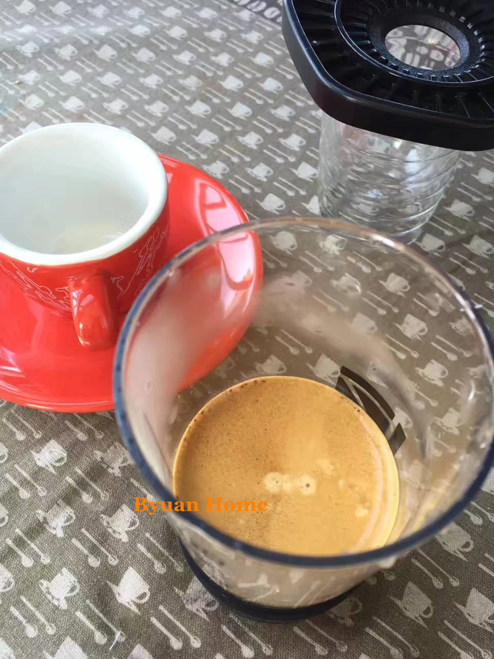 Супер Мини Портативные Ручные кофейные капсулы эспрессо мейкер совместимый дизайн капсулы Tritan светильник ручка кофейная машина дизайн чашки