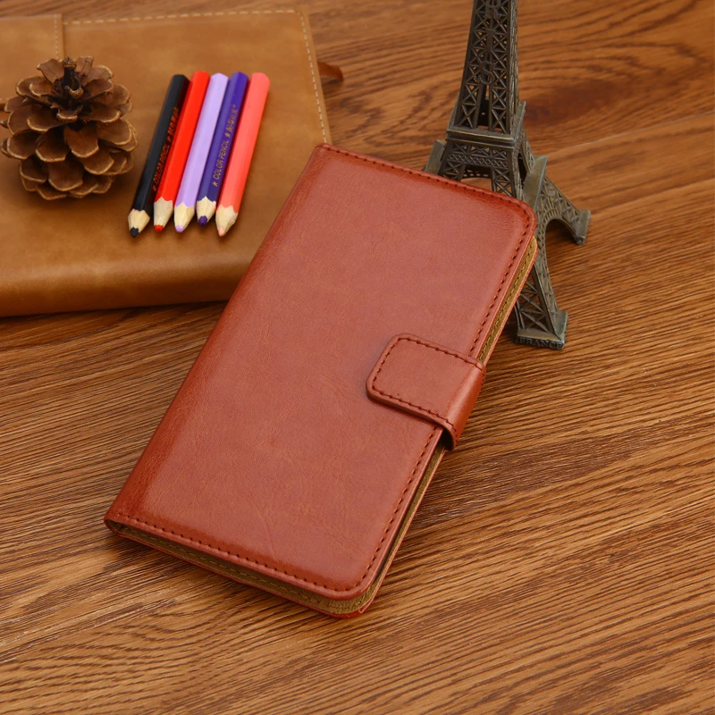 Luxury Wallet Case For Aligator S5062 Duo IPS PU Leather Retro Flip Cover Magnetic Fashion Cases Strap