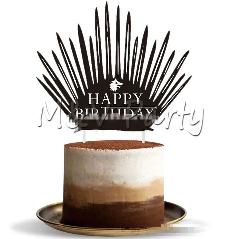 cake topper 01 Мультфильм игра темативечерние Вечеринка одноразовая посуда Foli воздушный шар бумажные чашки тарелки скатерть игра для мальчиков украшения для вечерние - Цвет: cake topper 01