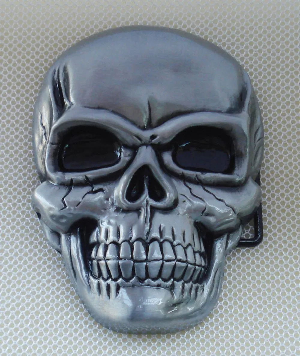 

Gnash Skull Belt Buckle suitable for 4cm wideth belt with continous stock