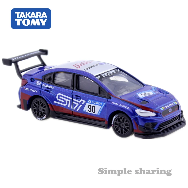 Takara Tomy Tomica Premium NO. 24 Subaru Wrx Sti Nbr Challenge 1:62 автомобильные гоночные автомобили литые