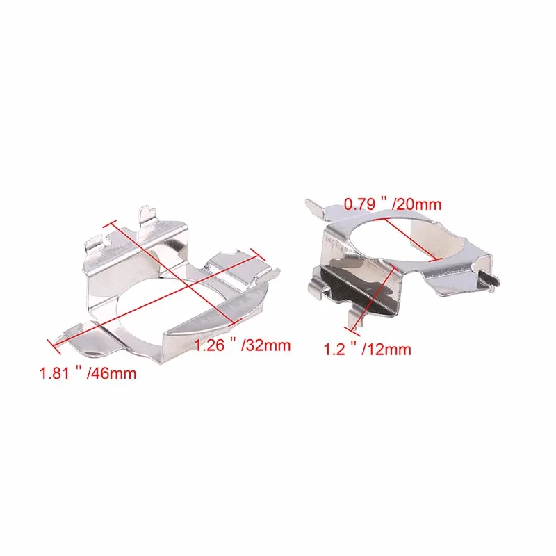 POSSBAY 2 x H7 HID Цоколь для ламп держатели конвертеры для адаптеров фиксатор зажимы комплект для VW Bora автомобиля крышка лампы база