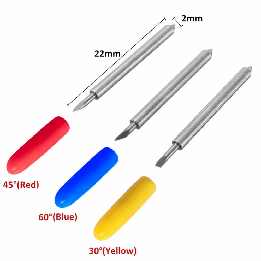 

5Pcs 30 45 60 MixDegree Blades Cutting Plotter For Roland Vinyl Cutter Blade