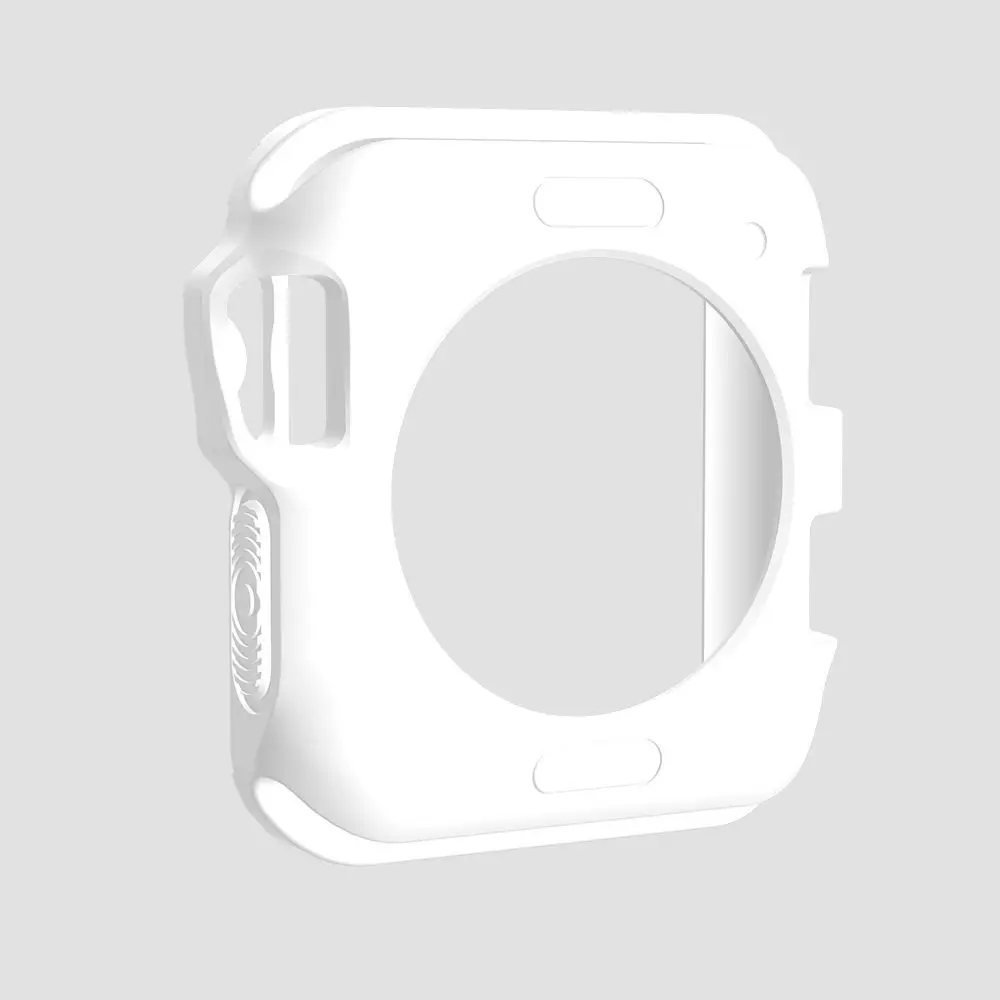 42 мм чехол для Apple Watch, мягкий силиконовый чехол из ТПУ, новейший защитный чехол для Apple Watch Series 1 2 3 iWatch