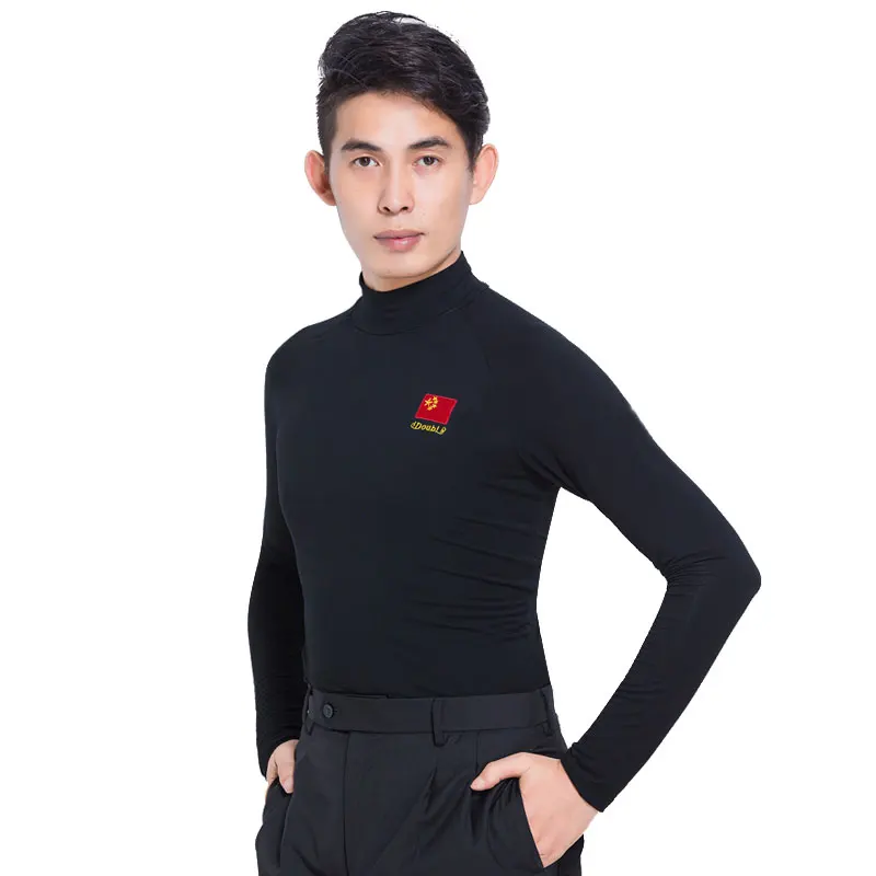 

Latin dance costumse long sleeves latin dance tops for men latin dancing jackets S-3XL