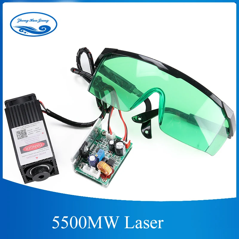 500mw/2500mw/5500mw 450nm 12V Laser Engraving Machine Part Laser Head Laser Module, with TTL PWM, can control laser power and ad цена 500mw/2500mw/5500mw 450nm 12V Laser Engraving Machine Part Laser Head Laser Module, with TTL PWM, can control laser power and ad цены онлайн