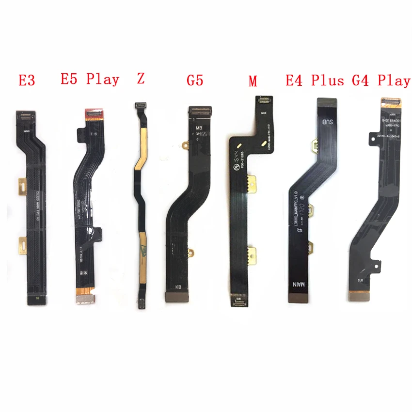 Для Motorola Moto E3 Z G4 G5 G7 м E4 плюс E5 играть E4T новая материнская плата Подключения лента ЖК-дисплей Дисплей разъем основная плата Flex кабель