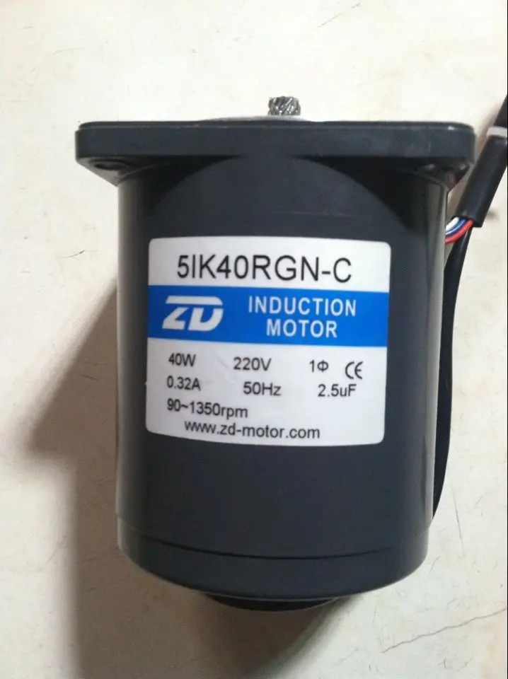 2 engines AC induction motor 4IK40GN-C 40w without gearbox customize 80x80mm flange size need 25 days remake | Обустройство дома