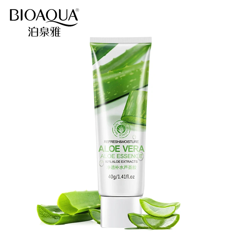 

BIOAQUA Skin Care Natural Aloe Vera Gel Face Cream 40g Hyaluronic Acid Anti Winkle Moisturizing Whitening Acne Treatment Cream