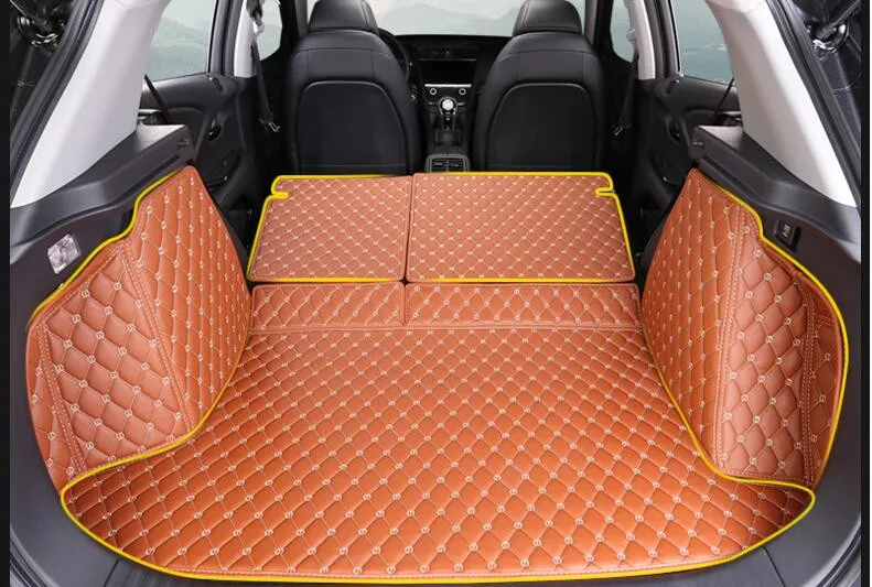 Коврик для багажника из волоконной кожи acura cdx 2016 2017 2018 2019 автомобильные