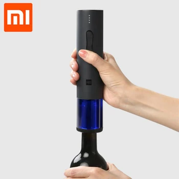 

Xiaomi Huohou Automatic Wine Bottle Opener Electric Corkscrew With Foil Cutter USB Charging Opener Foil Cutter Cork Out Tool Kit