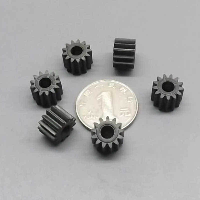 1 piezas apretado tipo diámetro interno 5mm-metal engranajes módulo 0,8 13 dientes de Se puede instalar el motor 775 dc 12 v 24v36v