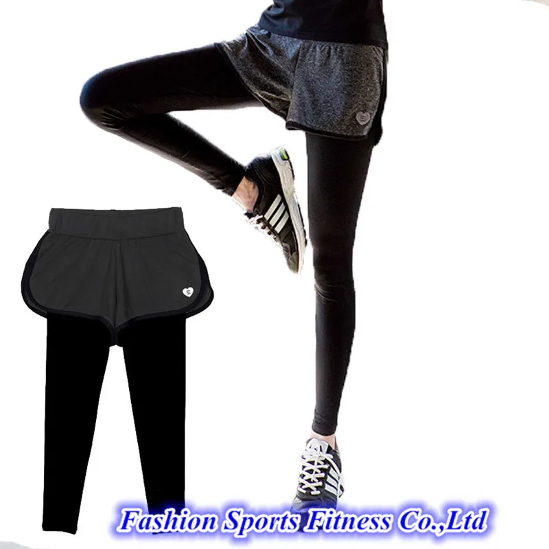 Donne Corsa E Jogging Pantaloni di Yoga Con Shorts Pantaloni del Pannello  Esterno Vestiti di Allenamento di Sport Sottile di Forma Fisica di Sport  Leggings Per Palestra Lulu Abbigliamento|legging men|leggings lotlegging  baby -