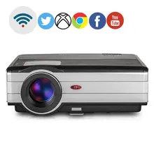 CAIWEI LCD LED projector 4000 lumens mini smart Projector Android WiFi Projector Audio Video TV home movie theater proyectores