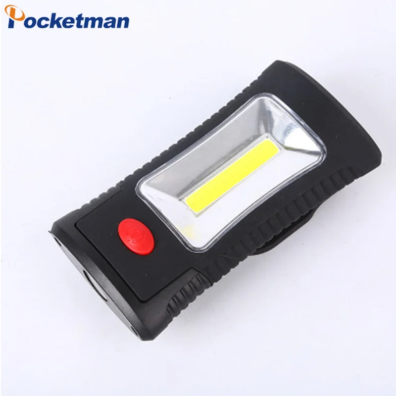 

2 Mode COB LED Magnetic Working Flashlight Folding Hook Pocket Torch Handy Lamp Camping Tent Light Emergency Inspection Lanterna