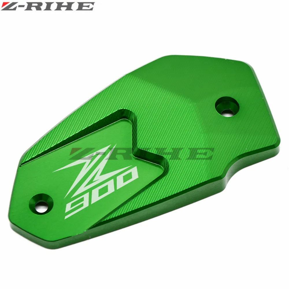 New High Quality LOGO "Z900" For Kawasaki Z900 2017 Motorcycle CNC Parts Front Brake Fluid Reservoir Cap Cover for kawasaki z900