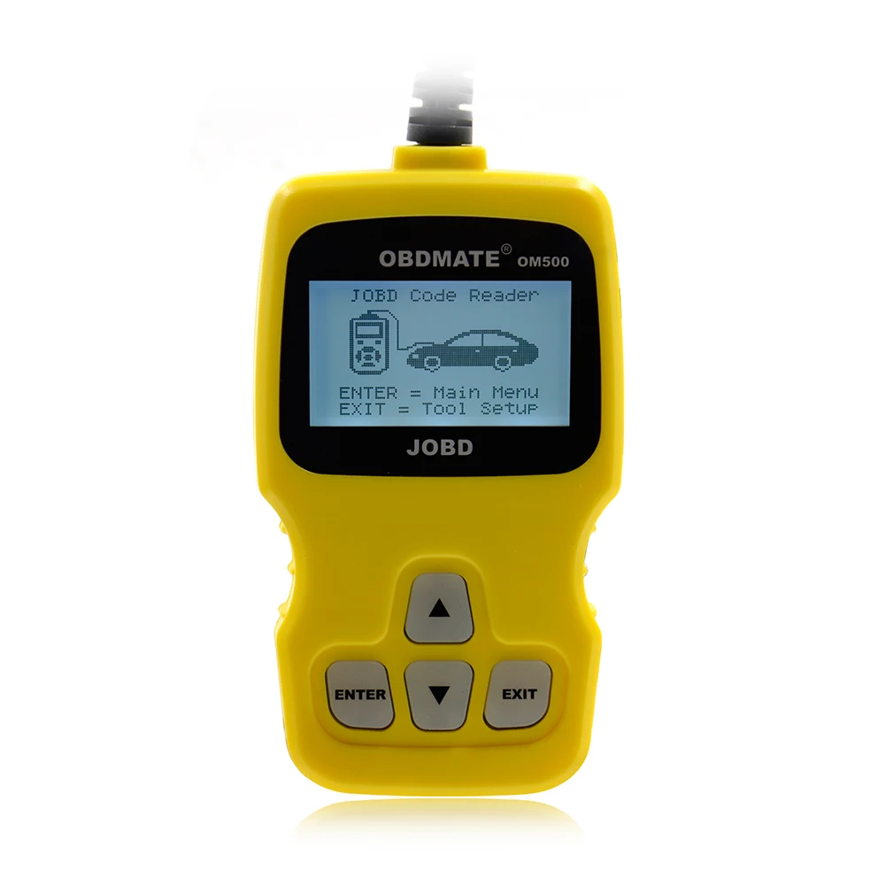 Считыватель кодов OBDMATE OM500 JOBD/OBDII/EOBD автоматический сканер для большинства