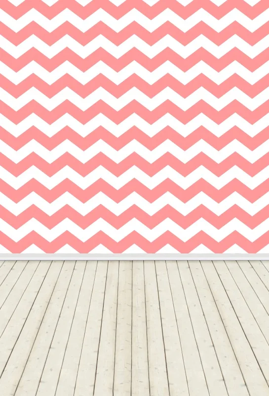

Laeacco Pink Chevron Pattern Wooden Floor Baby Child Photography Backgrounds Customized Photographic Backdrops For Photo Studio
