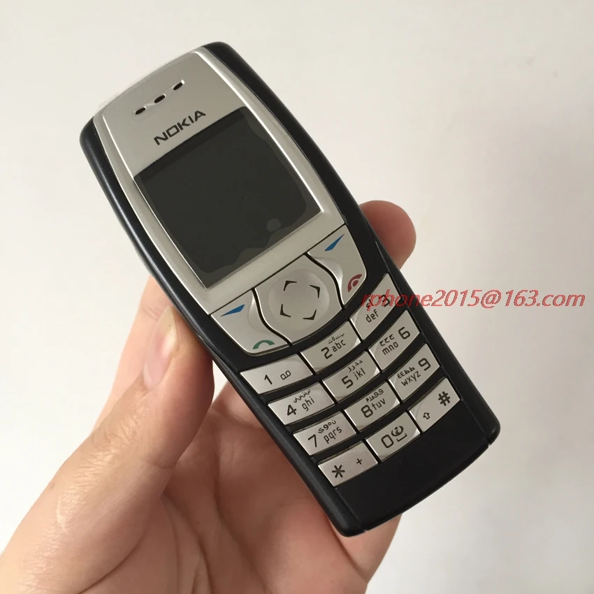 Мобильный телефон Nokia 6610 2G GSM отремонтированный дешевый телефон и Арабская Русская клавиатура