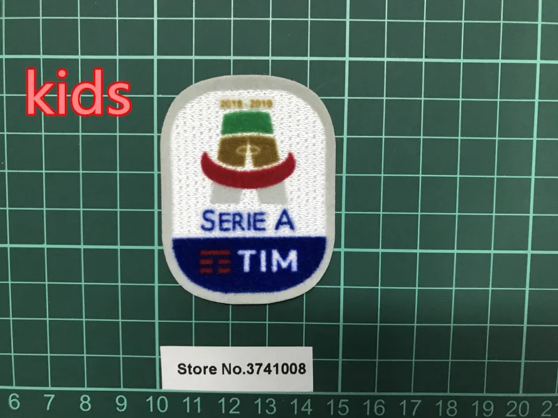 

kids patches 2018-2019 Serie A TOPPA PATCH GOMMATA 18 19 SERIE A Lega Calcio TIM Silicone Serie A soccer patch SILICONE patch