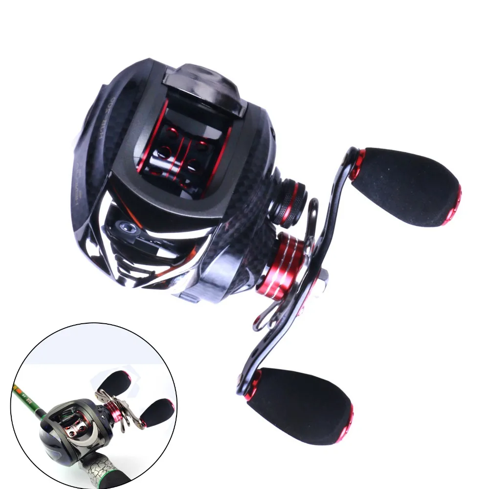 left Max 5 Baitcast Fishing Reel dripping wheel long shot road Asian