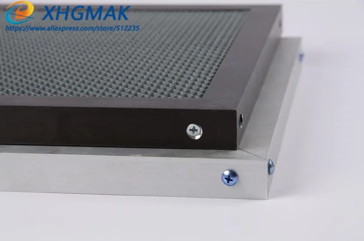 950*660 мм Внешняя рамка алюминиевая сотовая настольная платформа детали лазерной