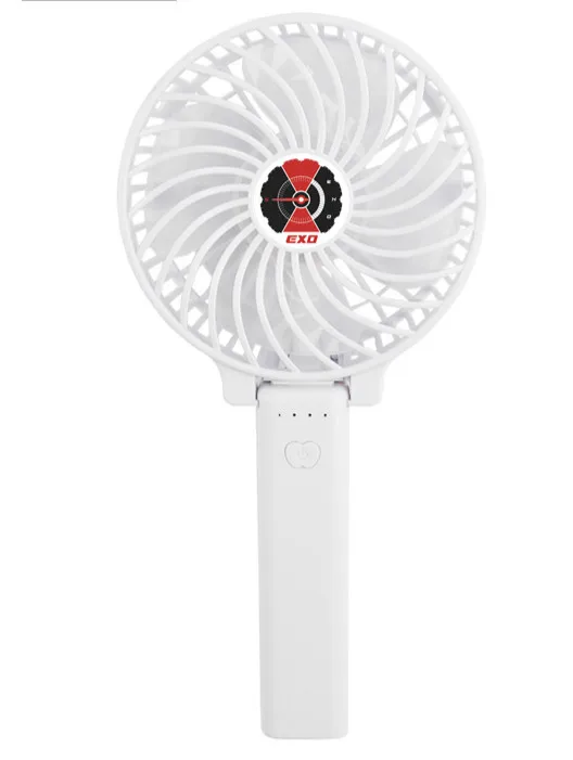 

[MYKPOP]EXO Portable Rechargeable Foldable Mini Fans with USB KPOP Item SA19051601