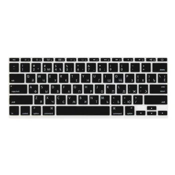 

Russian US Enter keyboard Cover for Macbook Air 11" 11.6 inch Model A1465 A1370