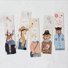 30 шт./кор. ПЭТ любовная Закладка для книги творческие канцелярские принадлежности бумажные закладки Kawaii мультфильм подарок Школа офисная наклейка канцелярские принадлежности