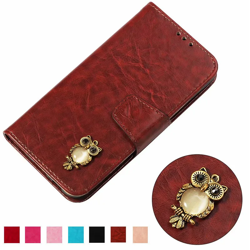 

For Redmi note 4x case cover owl wallet leather book PU soft back cases for redmi 4A 4X xiaomi 5x mi A1 Note5 pro 5A cover