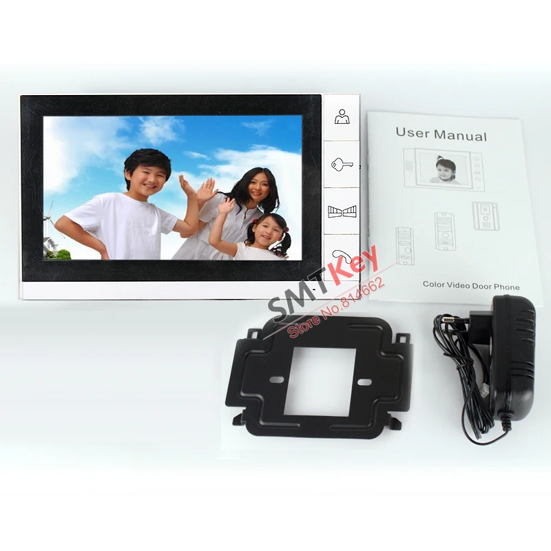 

9 inch doorphone monitor support SD Card video recording intercom (just monitor)