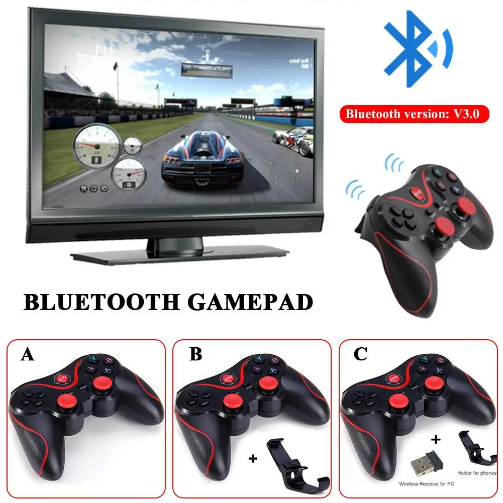 Оригинальный T3 Bluetooth беспроводной геймпад S600 STB S3VR игровой контроллер Джойстик