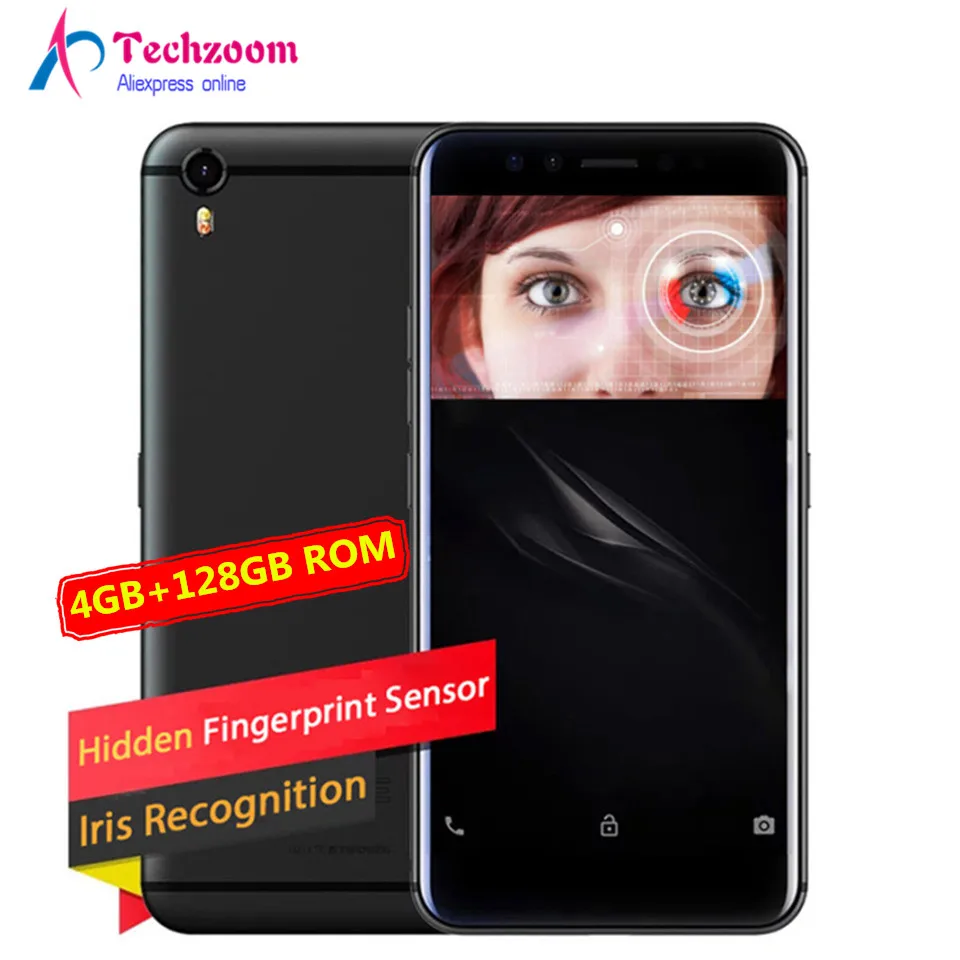 Original GOME K1 Iris Recognition 4GB+128GB ROM Helio P20 MTK7 2.3GHz Octa Core 5.2&quot FHD Screen Android 6.0 4G LTE Smartphone |