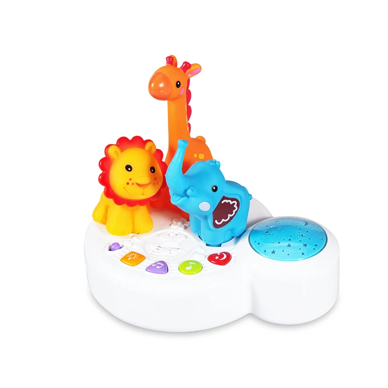 Детские игрушки 0 12 13 24 месяцев музыкальные Проекционные Игрушки для малышей игрушки для детей Oyuncak Bebek Жираф Игрушки для маленьких мальчиков