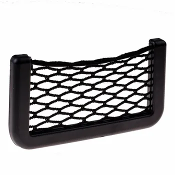 

Convenience Car Styling Car Net Storage String Bag Automotive Interior Net Pockets With Adversive Visor 1Pcs