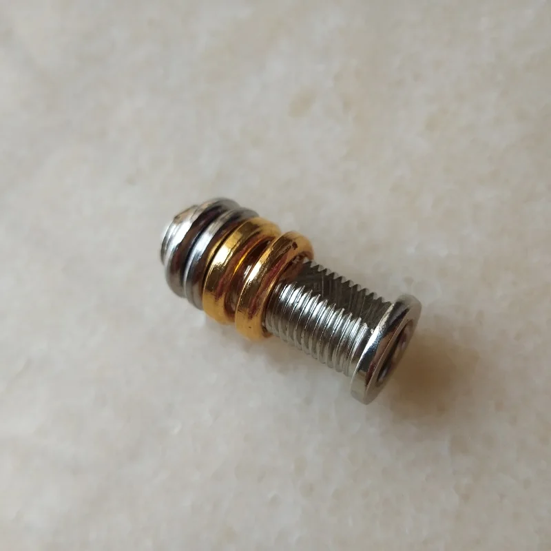 Золото или хром diameter14* Высота 3,2 мм с M10* 1,0 шаг фильтр трубки покрытие зуба металлическая гайка с кольцом для осветительных приборов "сделай сам"