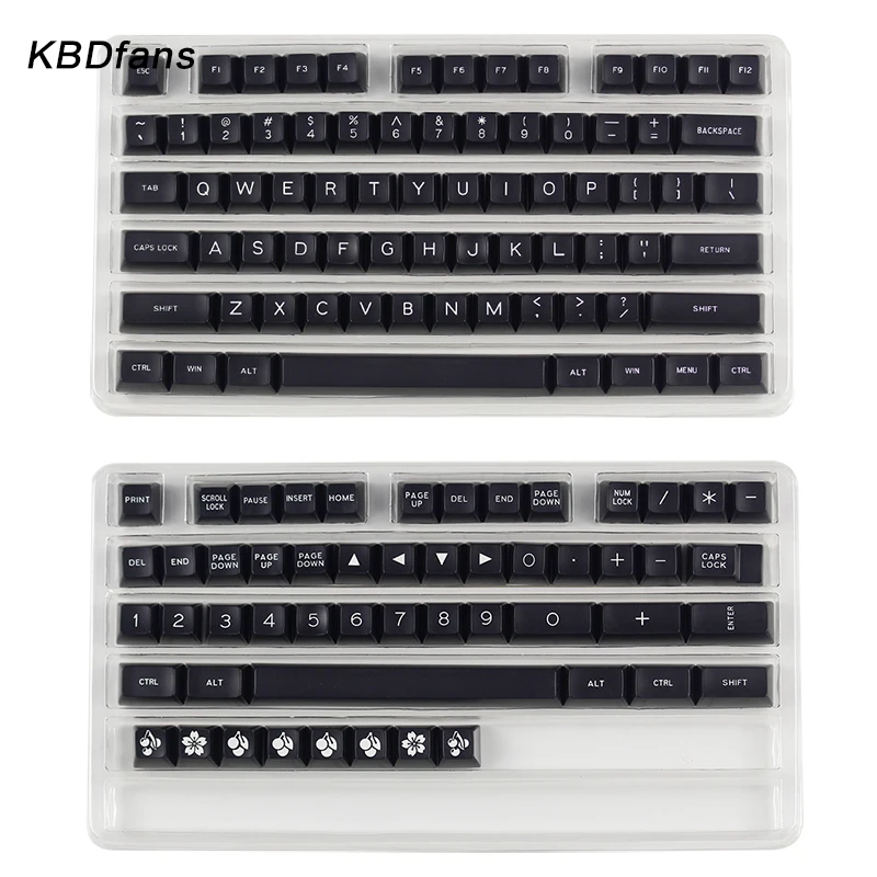 MAXKEY черный двойной abs sa keycaps|Клавиатуры| |