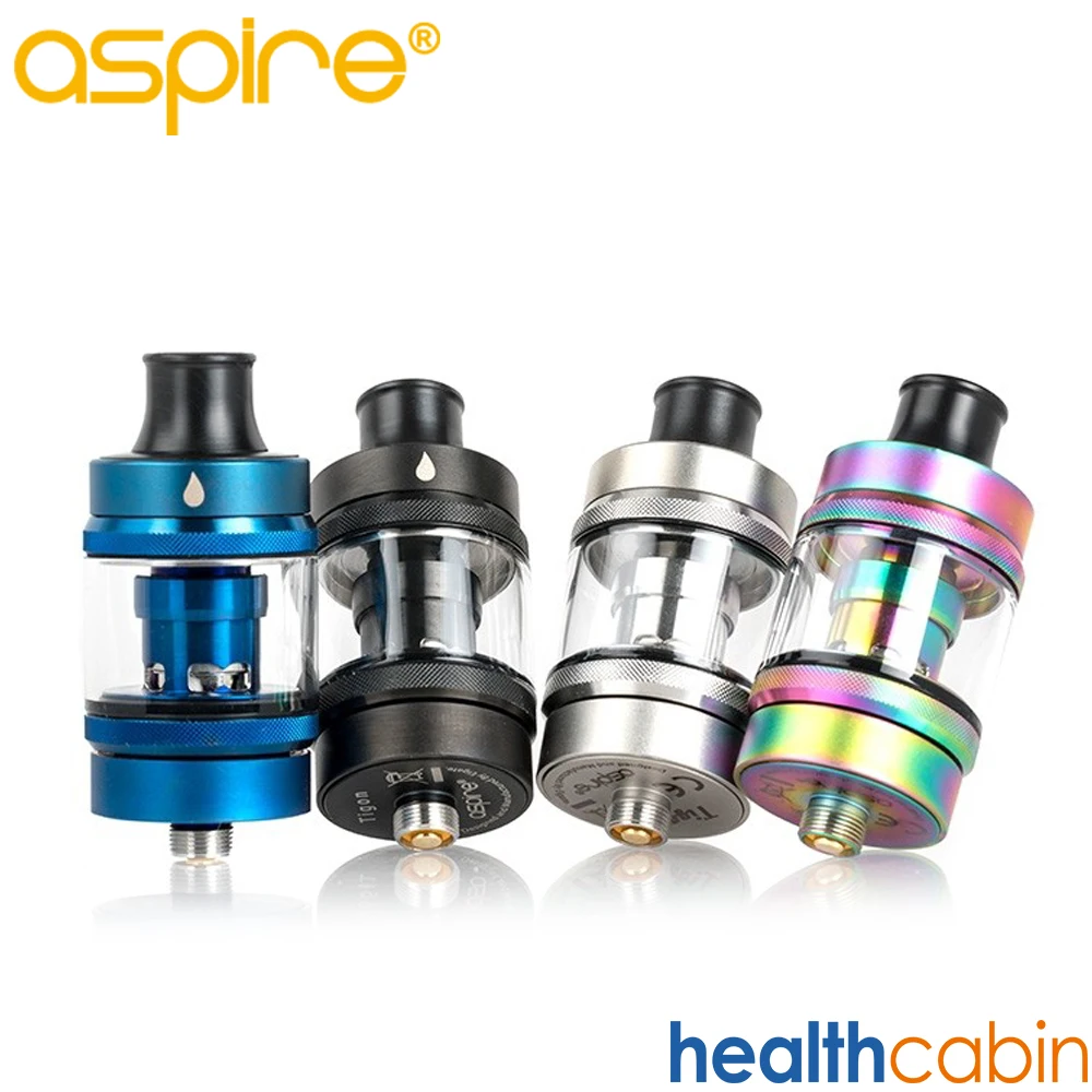 

Aspire Tigon Tank Vaporizer 3.5ml Electronic Cigarette Atomizer 510 Thread 1.2/0.4ohm Replacement Coil for Aspire Tigon Vape Pen
