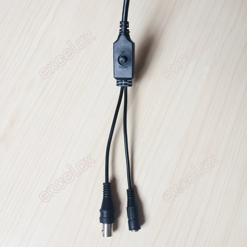 50 шт./лот 80 см 11 Pin OSD управление меню BNC видео DC 12 В кабель питания отводной - Фото №1