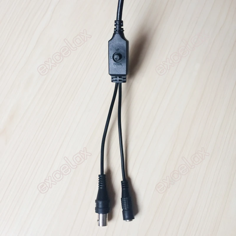 50 шт./лот 80 см 11 Pin OSD управление меню BNC видео DC 12 В кабель питания отводной